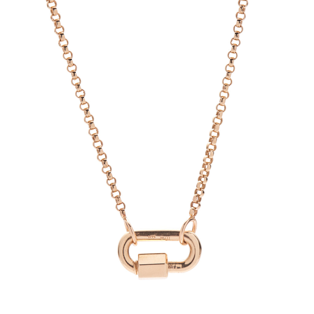 Marla Aaron Chubby Baby Lock 14k Yellow Gold