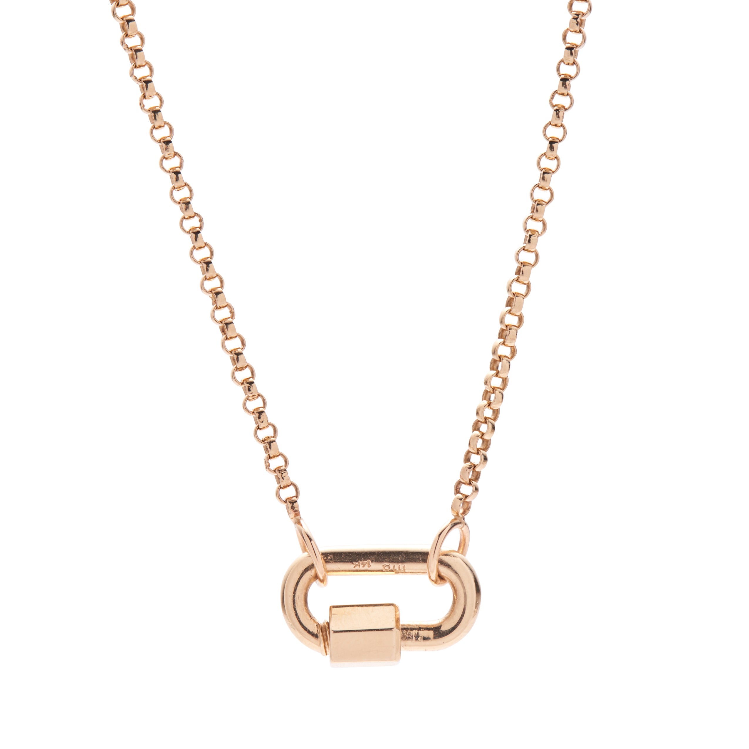 Marla Aaron Chubby Baby Lock 14k Yellow Gold