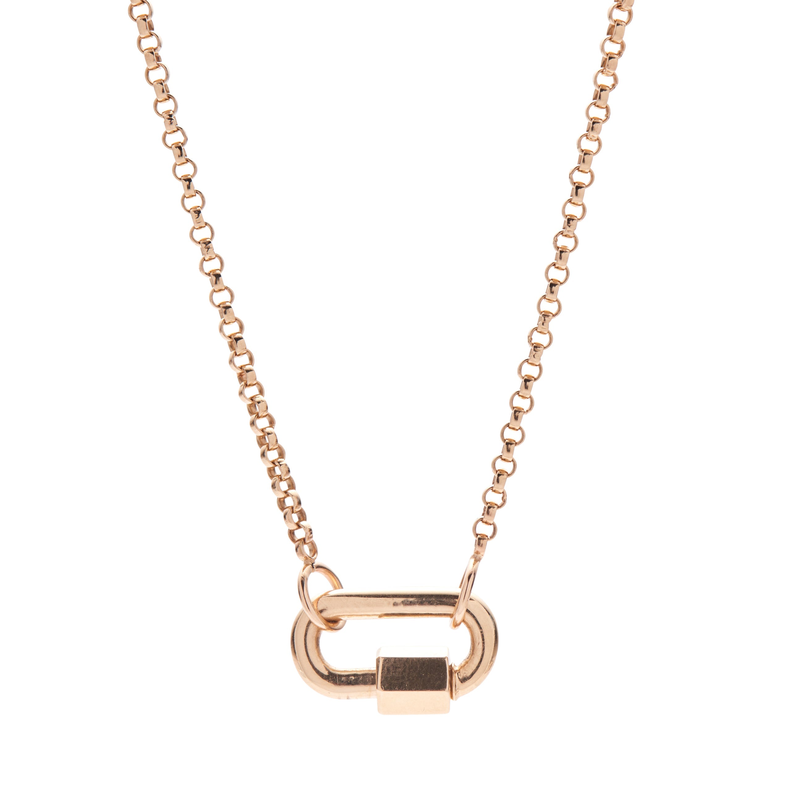 Marla Aaron Chubby Baby Lock 14k Yellow Gold