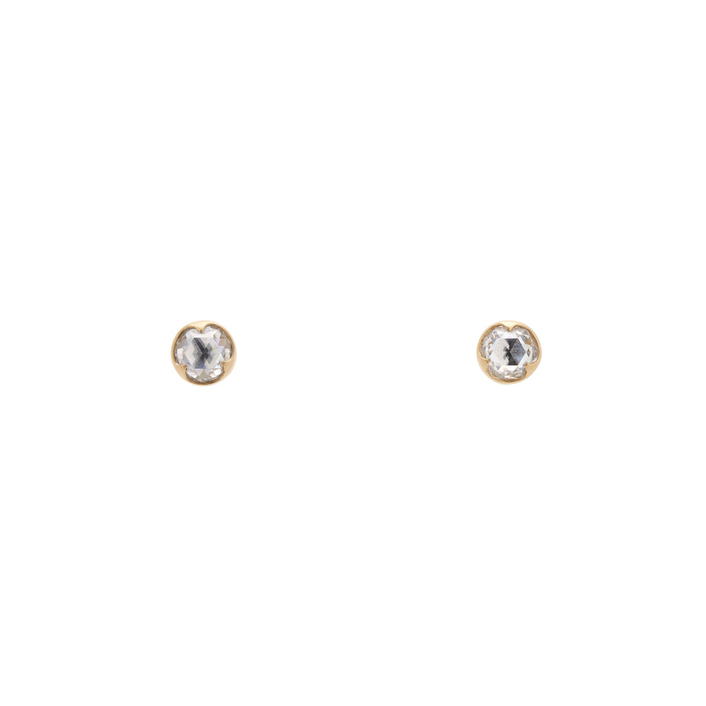 Gabriella Kiss 18k White Diamond Stud Earrings - 1.1ct