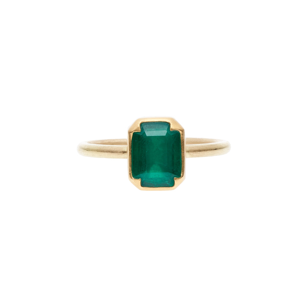 Gabriella Kiss 18k Brazilian Emerald Ring- 1.8ct