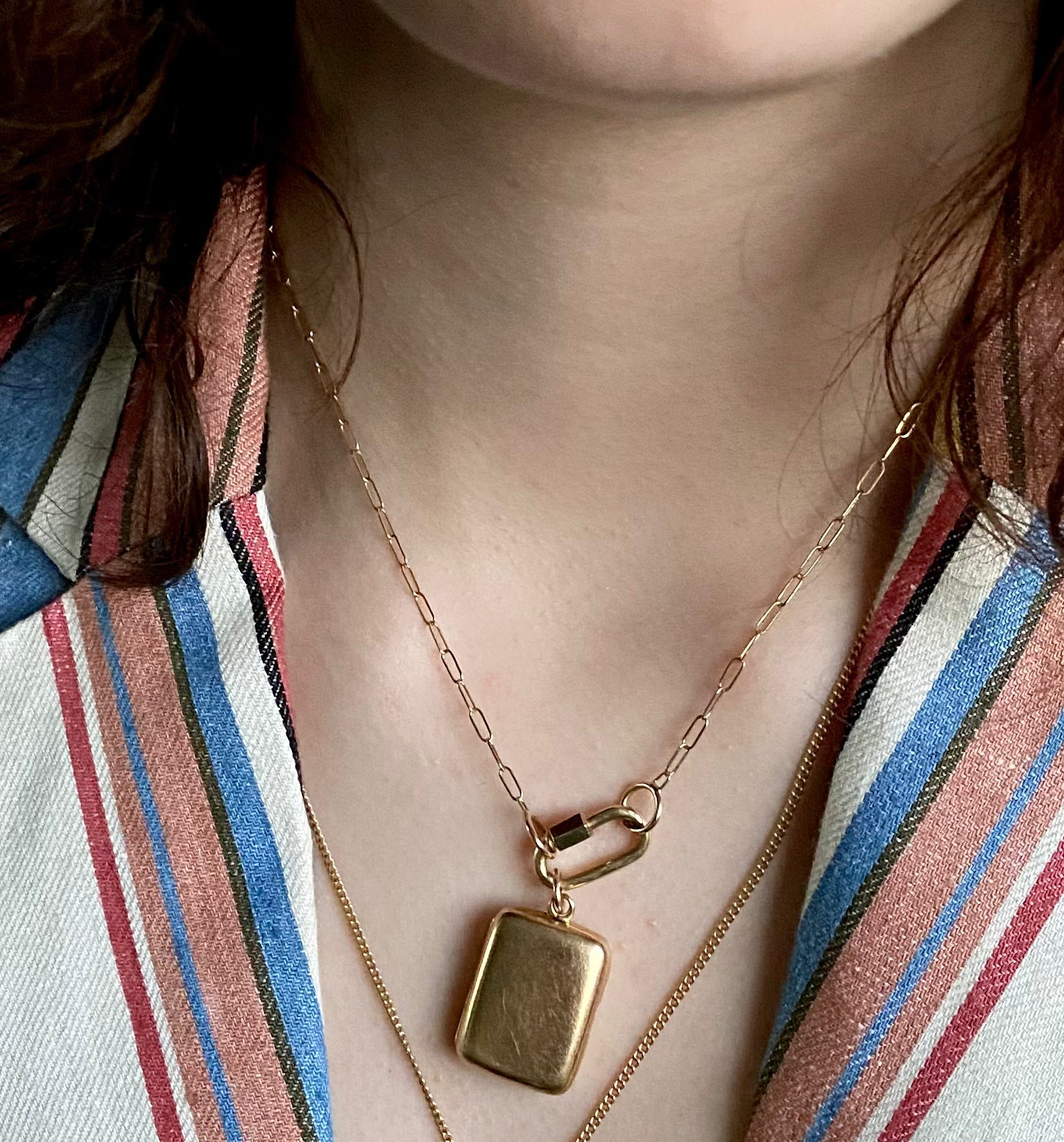 Marla Aaron 14k Yellow Gold Baby Lock