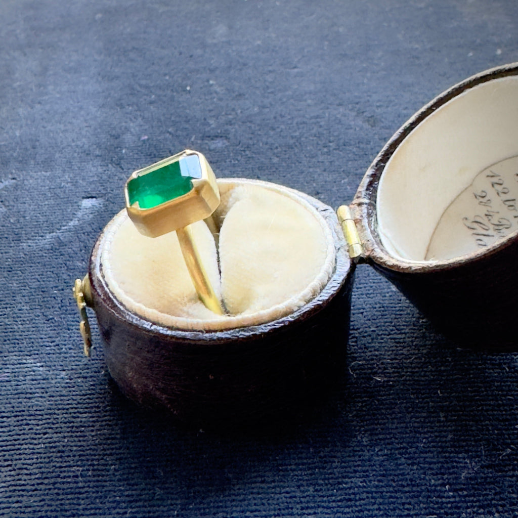 Gabriella Kiss 18k Brazilian Emerald Ring- 1.8ct