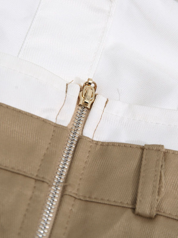 Strapless Trench Dress